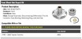 Front Wheel Bearing Hub Repair Kit Compatible With 1995-2000 Toyota Tacoma 4wd Except Automatic Disconnecting Differential