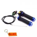 Xljoy Kill Switch Throttle Cable Handle Grips For 50cc 60cc 80cc Push Bike Motorized Bicycle