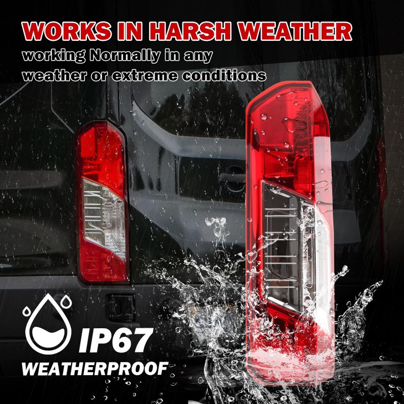 Mzorange Tail Light For Ford Transit T150 250 350 2015 2016 2017 2018 2019 2020 Left Driver Side
