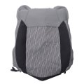 Front Passenger Side Top Lean Back Gray-black Cloth Seat Cover Replacement For Tundra 2014-2021 