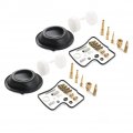 Liru 2 Sets Motorcycle Carburetor Repair Kit Gasket Rebuild Float Diaphragm For Honda Vt500 C 1983 1984 1985 1986 1987
