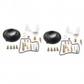 Liru 2 Sets Motorcycle Carburetor Repair Kit Gasket Rebuild Float Diaphragm For Honda Vt500 C 1983 1984 1985 1986 1987