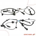 A-premium Abs Wheel Speed Sensor Compatible With Dodge Jeep Models Caliber 2007-2008 Compass Patriot 2007-2014 4wd Front And