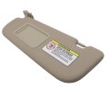 Secosautoparts Left Driver Side Sun Visor Makeup Mirror Beige Compatible With Hyundai Elantra Md 2011-2015 Replaces 852103x000