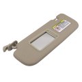 Secosautoparts Left Driver Side Sun Visor Makeup Mirror Beige Compatible With Hyundai Elantra Md 2011-2015 Replaces 852103x000