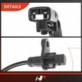 A-premium Abs Wheel Speed Sensor Compatible With Hyundai Models Elantra 2012-2016 Gt 2013-2017 Front Driver And Passenger Side