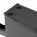 Kuafu Universal Rear Fender Bracket Replacement For 1406-6a Half Mounting Adjustable Support Pair Powder Coated Steel Black