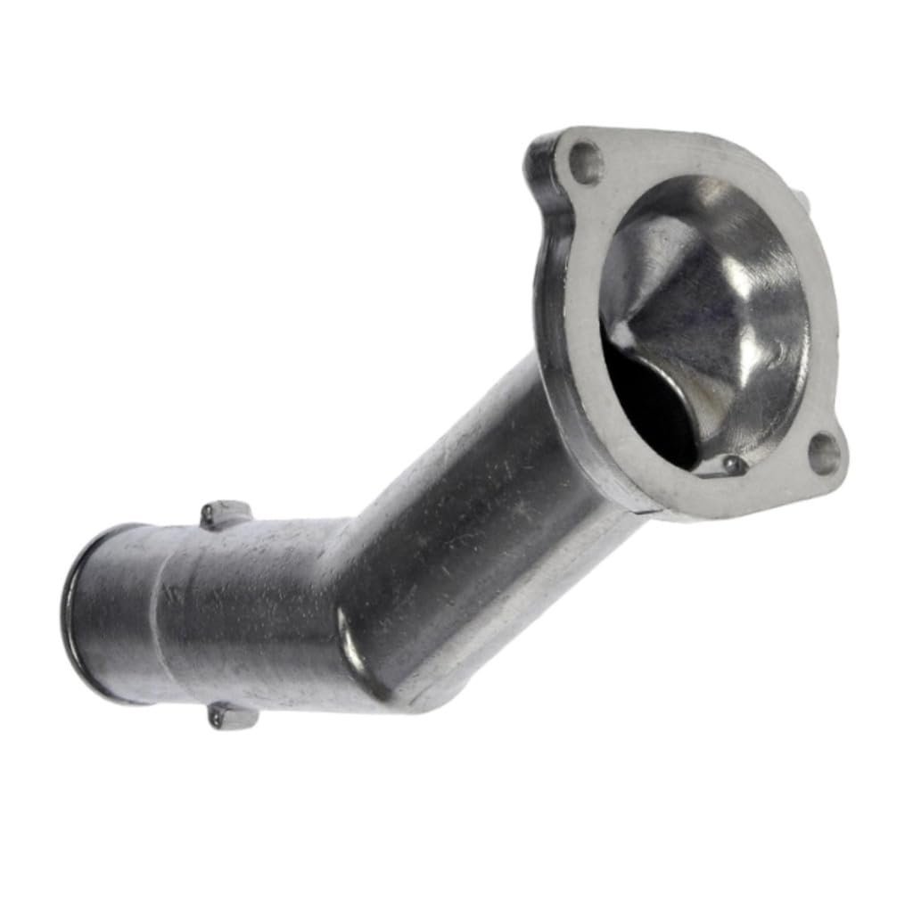 Coolant Thermostat Housing For Lexus Rx350 2007 2015 Metal Natural Finish 50 Degrees Neck Angle 0 28 In Mounting Hole 1 44