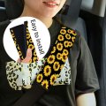 Pensura Lovely Dachshund Dogs Car Front Back Seat Covers For Women Steering Wheel Protector Shoulder Belt Pads Central Console
