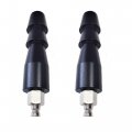 2pcs Black Vac-u-lock Adapter Kliclok Quick Connector Device Reciprocating Air Machine Attachments Hexagonal 