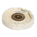 Polishing Machine Buffing Wheel 3 In Fine Combed Muslin Buff With Leather Center 35 Ply 1 8 Arbor For Jewelry 