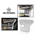 G-plus Headlights Headlamps Cover Compatible With 2015 2016 2017 Ford F150 Left Right Clear Fo2502335 Fo2503335 Fo2502344