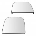 Trq Mirror Glass Pair Heated Upper Driver Passenger Sides For Gm Express Savana 