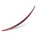 P-style Duck Bill Rear Car Trunk Lid Spoiler Compatible With Bmw 135i 128i 125i 135is 1-series 2008-2013 Glossy Black Carbon