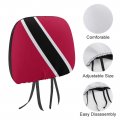 Car Head Rest Covers Trinidad And Tobago Flag Auto Front Rear Seats Headrest Cover Universal Fit Mosts Sedan Suv Car Interior