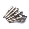 Atoplee Hss 4341 Chamfer Chamfering Countersink End Mill Cutter Bit Set 5pcs1 43 81 25 83 4 Inch Round Shank 