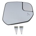 Ford Transit Connect 2016 2022 Mirror Glass Driver Side Heated Power Non Towing Folding With Blind Spot Detection And Object 