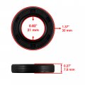 Caltric Front Wheel Ball Bearing And Seals Kit Compatible With Yamaha Yfz450 2004 2005 2006 2007 2008-2013