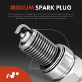 A-premium Set Of 6 Ignition Coil Pack And Iridium Spark Plugs Compatible With Infiniti G25 Jx35 M35 Q50 Q70 Qx60 Nissan Altima