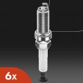 A-premium Set Of 6 Ignition Coil Pack And Iridium Spark Plugs Compatible With Infiniti G25 Jx35 M35 Q50 Q70 Qx60 Nissan Altima