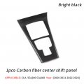 Jswan Real Carbon Fiber Center Console Frame Panel Cover Trim For Benz C118 Cla200 Cla260 Gear Shift