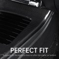 Jswan Real Carbon Fiber Center Console Frame Panel Cover Trim For Benz C118 Cla200 Cla260 Gear Shift