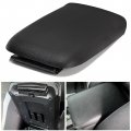 Ecotric Center Console Armrest Lid Cover Compatible With 2005-2009 Ford Mustang Replacement For 5r3z-6306024-aac 5r3z6306024aac