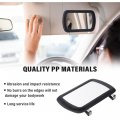 Vanity Mirror For Car Sun Visor Hd Clip-on Multifunctional Rear View Essential Makeup Interior Accessories Women Men