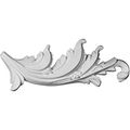 Ekena Millwork Onl03x09x01rb-r 3 8 Inch W X 9 1 H 7 P Robin Scroll Onlay Right White 