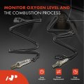 A-premium O2 Oxygen Sensor Compatible With Volkswagen Jetta Golf 2012-2014 Passat 2014 Beetle 2012-2013 Cc 2010-2017 Touareg