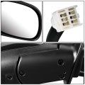 To1321192 Oe Style Powered Heated Passenger Right Side View Door Mirror Compatible With Toyota Sequoia Tundra 01-07