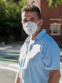 Broad Breathe Easier Airpro Mask Rechargeable Reusable Air Purifying Respirator With A Hepa Filter 