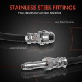 A-premium Rear Side Brake Hydraulic Hose Compatible With Select Bmw Models 318i 318is 323ci 328ci 323i 323is 325ci 330ci 325i