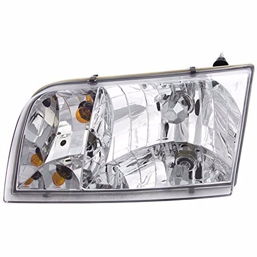 1998-2009 Ford Crown Victoria Driver Side Replacement Head Light Lamp Fo2502200