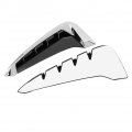 Fender Side Cover 2pcs Car Air Vent Trim Sticker Decoration Compatible With X5 F15 14-18