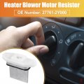 X Autohaux Car Air Conditioning Fan Speed Control Heater Blower Motor Resistor 27761-2y000 For Nissan X-trail
