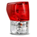 Taillight Assembly Fit 2007-2013 For Toyota Tundra Red Clear Lens Pair Side 