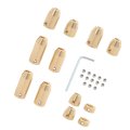 12 X Brass Motorcycle Wheel Weights Refill Kit Replacement For Suzuki 
