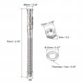 Uxcell M6x70mm 304 Stainless Steel Expansion Bolt Screw For Concrete 5pcs