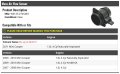 Maf Mass Air Flow Sensor Compatible With 2007-2011 Mini Cooper Up To 04 2011 Vehicle Production