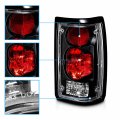 Amerilite Black Euro Tail Lights For 1986-1993 Mazda B2000 Seried Pick Up Truck Passenger And Driver Side
