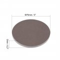 Uxcell 3-inch 800-grits Sanding Sponge Hook And Loop Disc For Wood Drywall Metal 10pcs