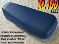 New Replacement Seat Cover Fits Xl100 Honda 1983-85 Xl 100 Blue 082b