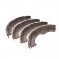 Rear Brake Shoe Set For Chuck Wagon Land Master Trail And Home Depot Bulldog Bd300 Bronze Replacement 16279 2-11170 2-11166 