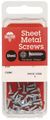 Hillman Sheet Metal Screws 10 X 2 Phillips Flat Head 