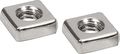 All99303 Clamp Nut For Tire Groover Hexagonal Flat Head Alloy Steel Silver Powder Coated 4 In X 2 0 