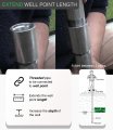 5 Pack 946 1 25 In Drive Female Coupling For Well Point Hand Pump Galvanized Steel Sand Coupler Kit And Pitcher Accessories