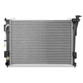 Dna Motoring Oem-ra-13191 Factory Style Aluminum Cooling Radiator For 12-17 Azera 11-14 Sonata 14-16 Cadenza 11-15 Optima At 