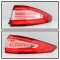 Acanii For 2013-2016 Ford Fusion Energi Titanium Oe Style Led Tail Light Brake Lamp Replacement Outer Passenger Side