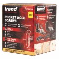 Trend Pocket Hole Screws For Hardwoods 1 4 Inch Long Pack Of 500 Fine Self-cutting Threaded Square Drive Ph 7x30